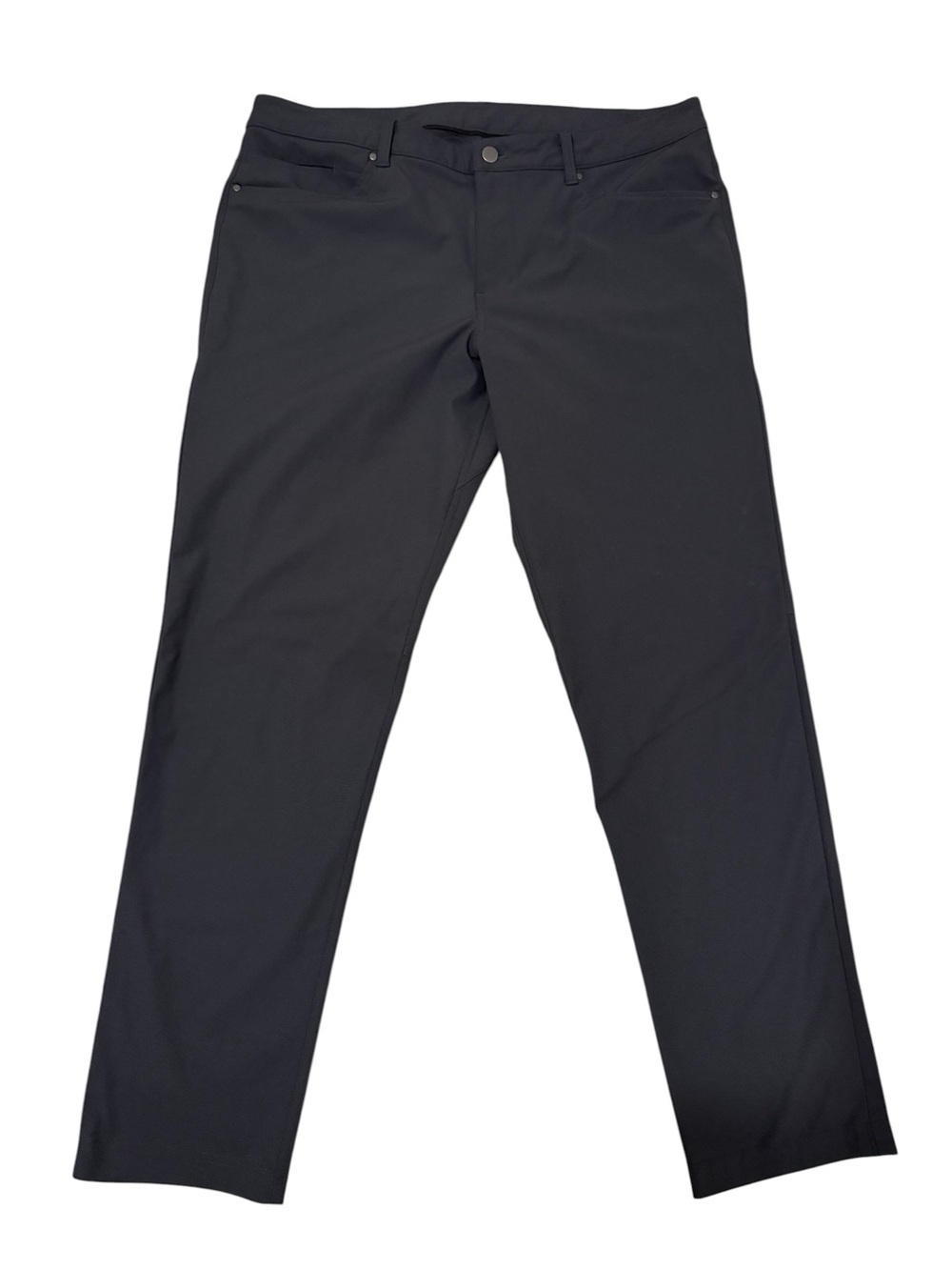 Lululemon Men's Size 36x30 ABC Pant Warpstreme Dark Grey Stretch